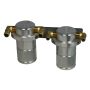 Moroso 85626 04-07 Subaru STi/06-07 WRX Air/Oil Separator Catch Can - Small Body - Billet Aluminum