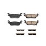 PowerStop 17-1120 PowerStop - Z17 Low-Dust Ceramic Brake Pads with Hardware
