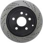 Stoptech 127.62113L Slotted & Drilled Sport Brake Rotor