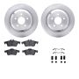 Dynamic Friction 6512-99786 Rotor Kit