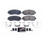 PowerStop Z23-1521 PowerStop - Z23 Daily Driver Carbon-Fiber Ceramic Brake Pads with Hardware Kit