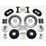 Wilwood 140-10775-D Narrow Superlite 6R Front Hub Kit 13.06in Drilled Chevy C-10 60-87 CPP Drop Spindle