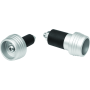 Kuryakyn 3817 Lodestar Rear Axle Slider Silver