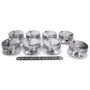 JE Pistons 297814 BBC BLOWN ALKY DM Set of 8 Pistons