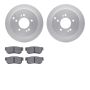 Dynamic Friction 4502-03154 Rotor Kit