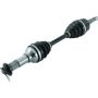 QuadBoss 609227 2007 Yamaha YFM450 Grizzly 4x4 (04) Front Left Side Rugged Axle