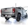 AWE Tuning 3015-22207 4th Gen GM 1500 5.3L 0FG Catback Dual Side Exit (Flat Bumper) - Chrome Tips