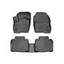 WEATHERTECH WEA44815-1-2 15-16 Ford Edge Front & Rear Floor Liners Black
