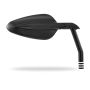 Burly Brand B16-1502B Radar Mirror Set - Black