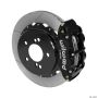 Wilwood 140-14752 Narrow Superlite 4R Rear Kit 12.88in Slotted Black 00-06 BMW M3 E46