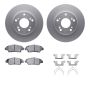 Dynamic Friction 4512-59127 Rotor Kit