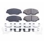 PowerStop 17-914N PowerStop - Z17 Low-Dust Ceramic Brake Pads with Hardware