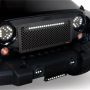 Putco 270524BL 07-18 Jeep Wrangler Anodized Alum Lighted Boss Grille w/ 20in Luminix Light Bar (Cut to Fit)