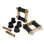 Prothane 1-1013-BL 70-74 AMC AMX/Javelin HD Spring & Shackles Bushings - Black