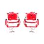 PowerStop S2662 Red Powder Coated Calipers