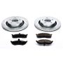 PowerStop K1700 Z23 Daily Driver Carbon-Fiber Ceramic Brake Pad and Drilled & Slotted Rotor Kit