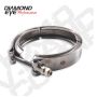 Diamond Eye CLAMP V 3.75in NOMINAL FITS CHEVY 6.5L STOCK TURBO