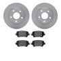 Dynamic Friction 6502-53046 Rotor Kit