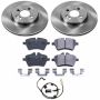 PowerStop TDBK6068 Track Day High-Performance Brake Pad and Rotor Kit