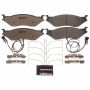 PowerStop Z36-1066C PowerStop - Z36 Truck and SUV Carbon-Fiber Ceramic Brake Pads with Hardware Kit