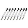 PERTRONIX IGNITION PRT8502HT-8 Ceramic Spark Plug Boot Kit Straight 8pk White