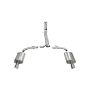 CORSA Performance 14315 Corsa 2010-2019 Ford Taurus SHO 3.5L V6 Turbo Polished Sport Cat-Back Exhaust