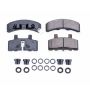 PowerStop 17-368 PowerStop - Z17 Low-Dust Ceramic Brake Pads with Hardware