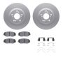 Dynamic Friction 4512-59162 Rotor Kit