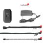 XKGLOW XK-HOME-S-STA XK Glow Flex Strip Million Color XKCHROME App Controlled Home Indoor & Outdoor LED Light Kit 8x3ft