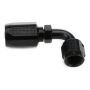 FRAGOLA FRG259106 #6 x 90 Degree Hose End Aluminum Black Only