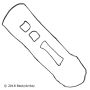 BECK/ARNLEY 036-1768 VALVE COVER GKT SET