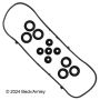 BECK/ARNLEY 036-2049 VALVE COVER GKT SET