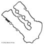 BECK/ARNLEY 036-2090 VALVE COVER GKT SET