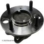 BECK/ARNLEY 051-6116 HUB & BEARING ASSY