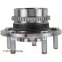 BECK/ARNLEY 051-6126 HUB & BEARING ASSY