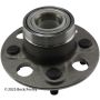 BECK/ARNLEY 051-6164 HUB & BEARING ASSY