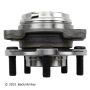 BECK/ARNLEY 051-6243 HUB & BEARING ASSY