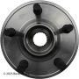 BECK/ARNLEY 051-6333 HUB & BEARING ASSY