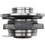 BECK/ARNLEY 051-6428 HUB & BEARING ASSY