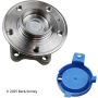 BECK/ARNLEY 051-6449 HUB & BEARING ASSY