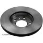 BECK/ARNLEY 083-2550 PREMIUM BRAKE DISC