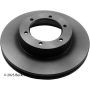 BECK/ARNLEY 083-2555 PREMIUM BRAKE DISC