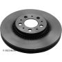 BECK/ARNLEY 083-2812 PREMIUM BRAKE DISC