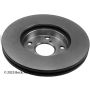 BECK/ARNLEY 083-2878 PREMIUM BRAKE DISC