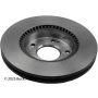 BECK/ARNLEY 083-2960 PREMIUM BRAKE DISC