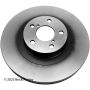 BECK/ARNLEY 083-2961 PREMIUM BRAKE DISC