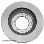 BECK/ARNLEY 083-2962 PREMIUM BRAKE DISC