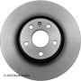 BECK/ARNLEY 083-2993 PREMIUM BRAKE DISC