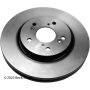 BECK/ARNLEY 083-3007 PREMIUM BRAKE DISC