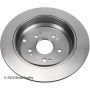BECK/ARNLEY 083-3008 PREMIUM BRAKE DISC